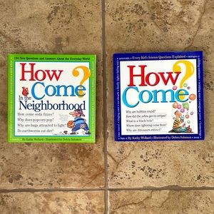 Set of 2: How Come? Books - Like New Softcovers